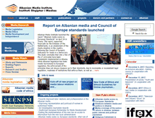 Tablet Screenshot of institutemedia.org